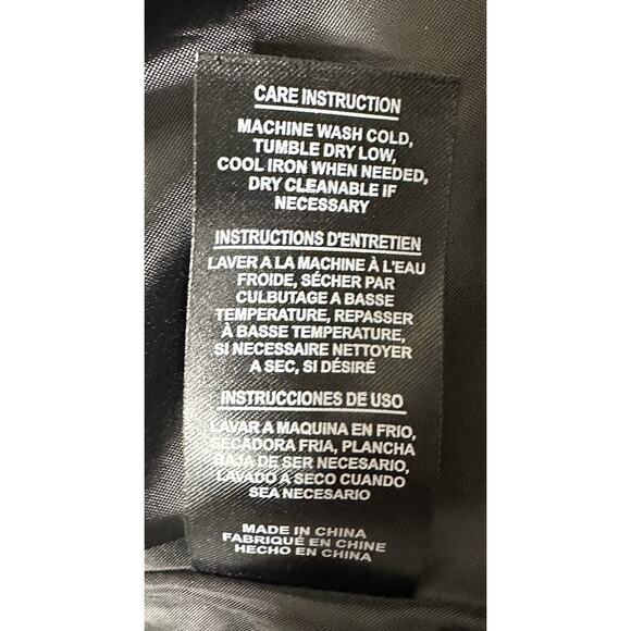 Kensie Outerwear Black Long Puffer Coat W/ Oversized Hood SZ XL *No Belt* - Picture 6 of 16